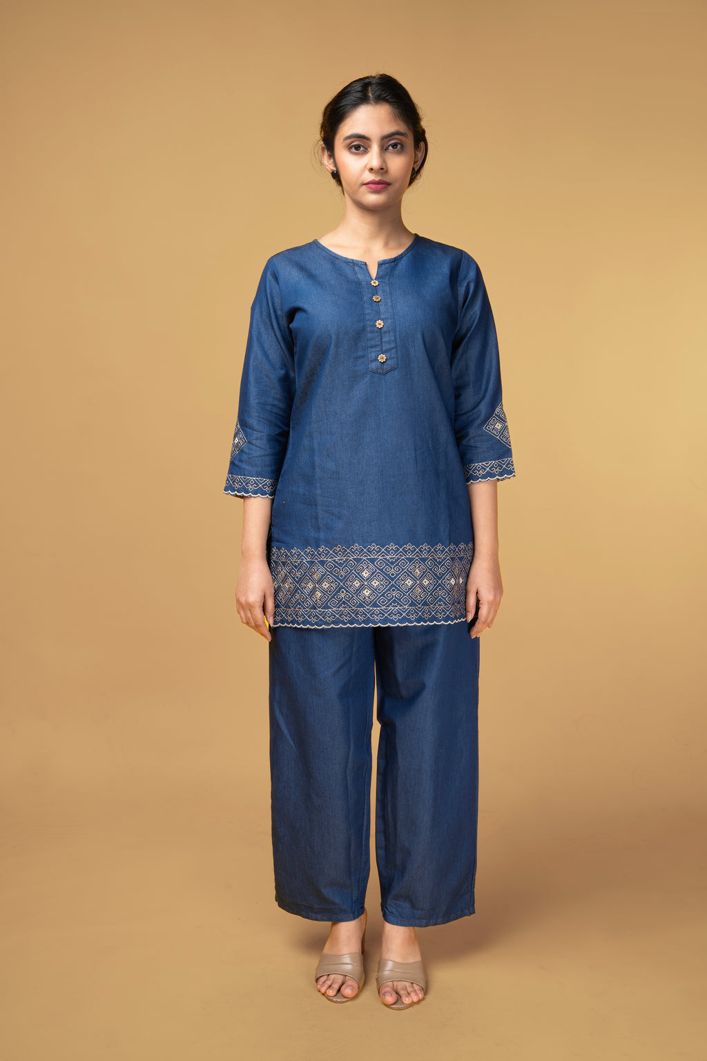 Blue Denim Co-ord set