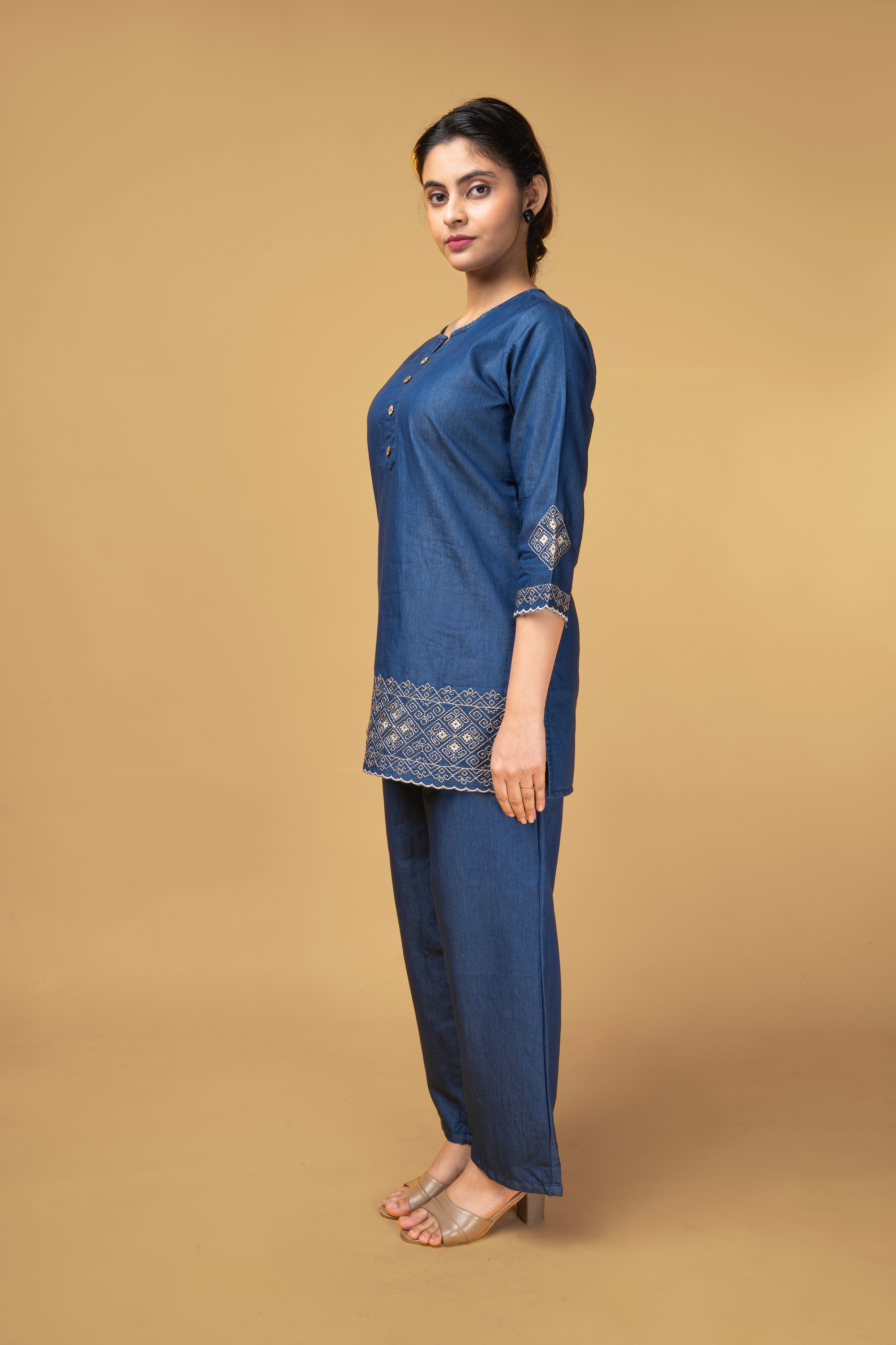 Blue Denim Co-ord set