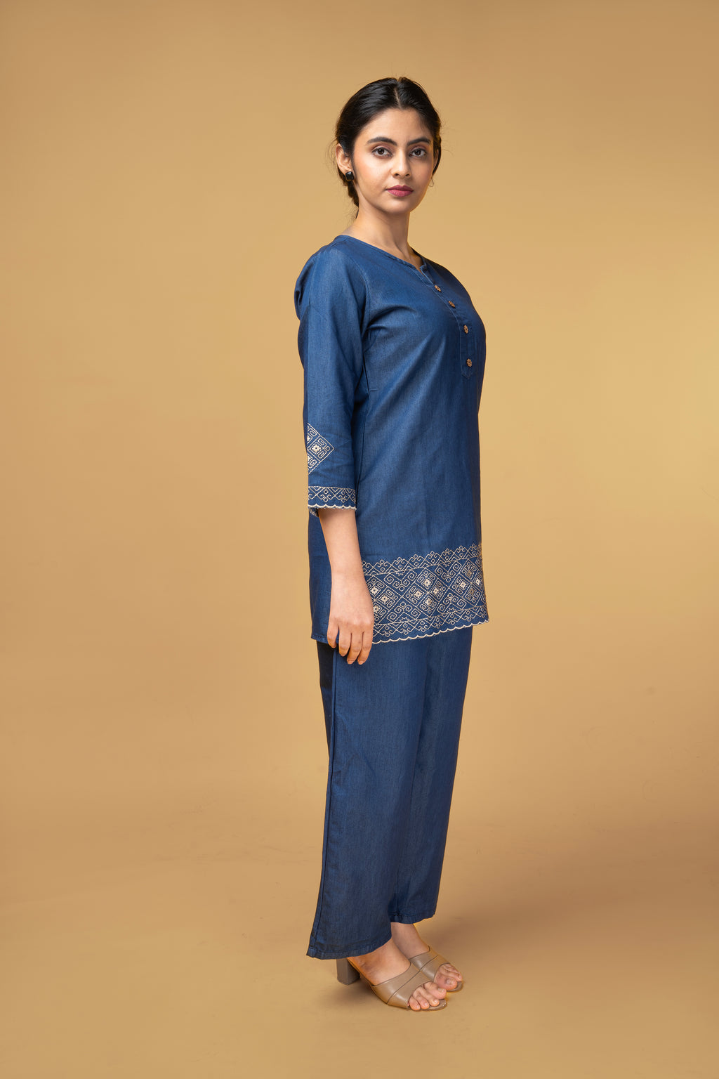 Blue Denim Co-ord set